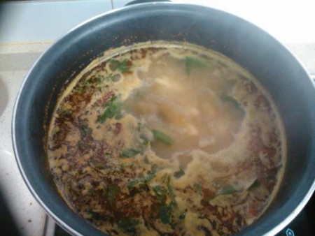 Garbanzos con acelgas